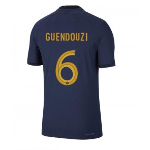 Frankrike Matteo Guendouzi #6 Hemmatröja VM 2022 Kortärmad